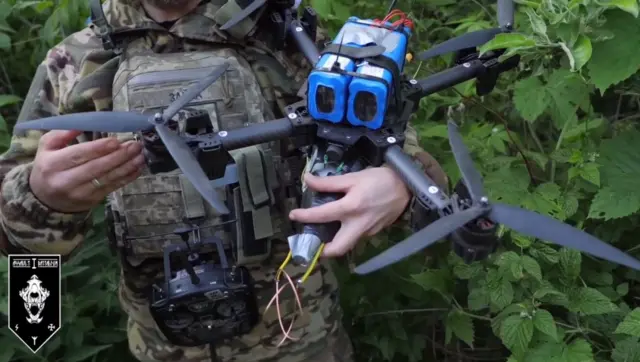 FPV-дрон "Мамонт" бійців 92-ї штурмової бригади