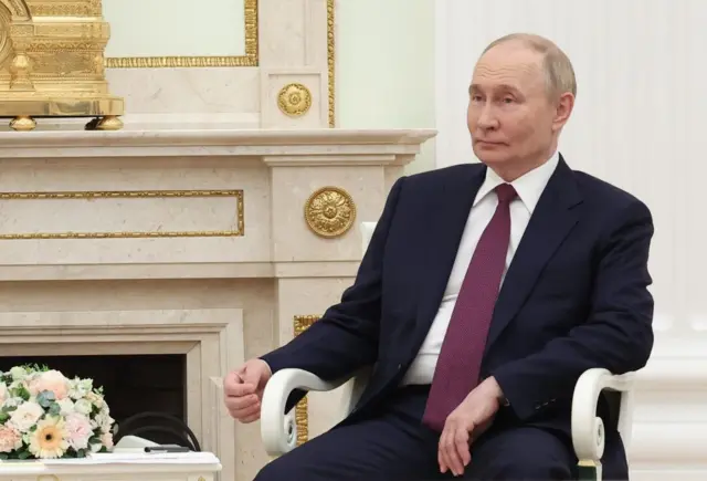 रूसी राष्ट्रपति व्लादिमिर पुतिन 