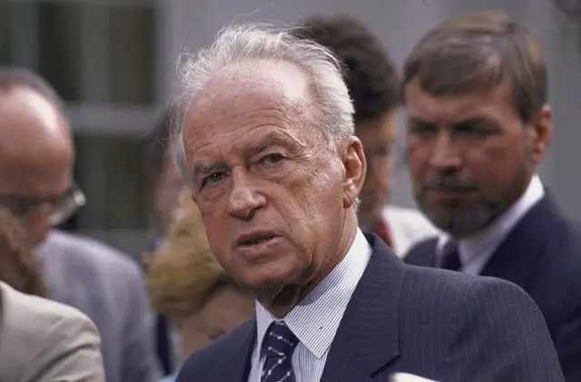 Yitzhak Rabin.