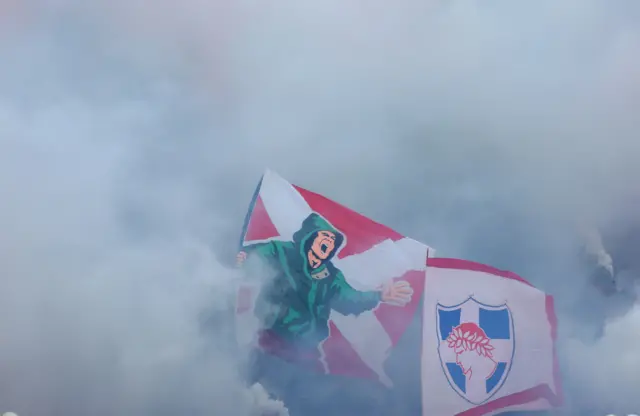 zvezda - partizan, navijači zvezde