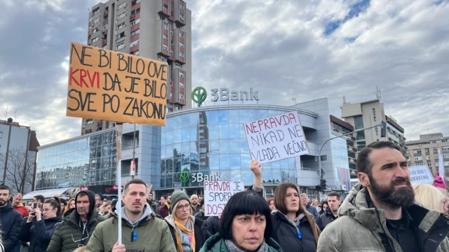 Protest u Novom Sadu povodom mesec dana od nesreće na Železničkoj stanici