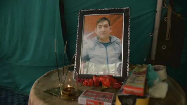 राहुल भट्ट, चरमपंथियों ने जिन्हें गोली मार दी थी.