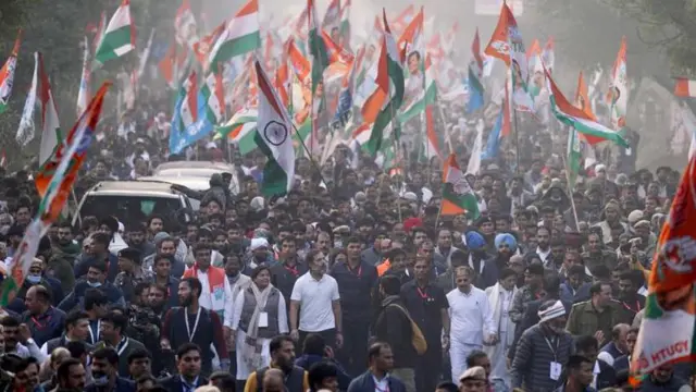 Rahul Gandhi rally in delhi