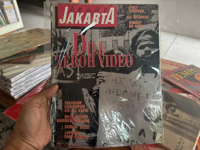 Muhidin M Dahlan, kliping, arsip, warung arsip, pindai