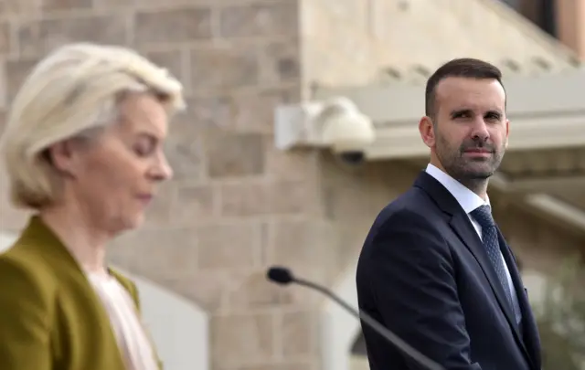 Fon der Lajen i premijer Milojko Spajić