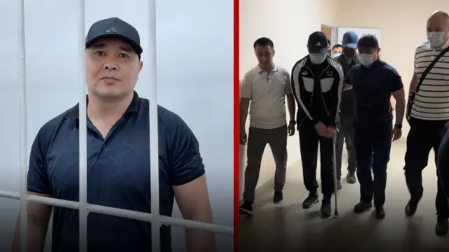 Тилекмат Кудайберген уулу соттук отурумдардын бирине аксап, балдак таянып келген