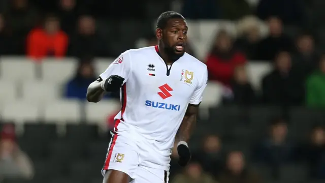 Jay Emmanuel-Thomas pernah juga bermain untuk MK Dons.
