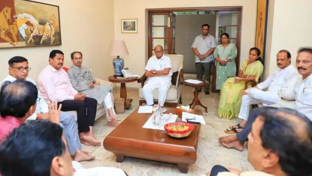 কর্নাটকে ফল প্রকাশের পর বৈঠকে বসেছেন মহারাষ্ট্রের বিরোধী নেতারা