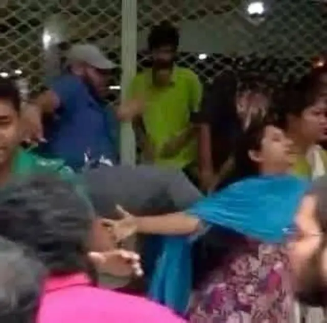 ভাইরাল ভিডিওর স্ক্রিনশট।