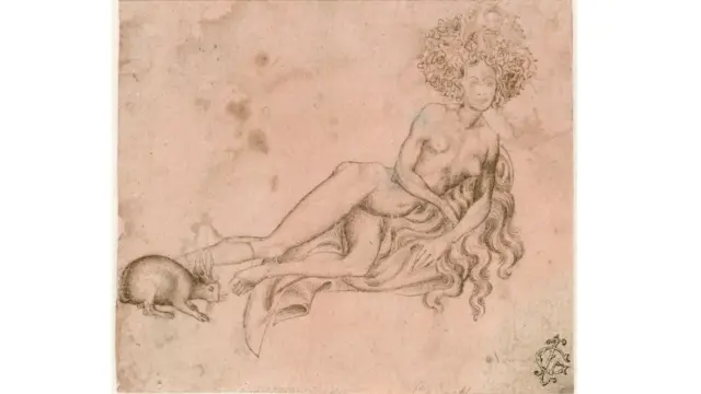 Allegory of Luxuria (1426) karya Pisanello