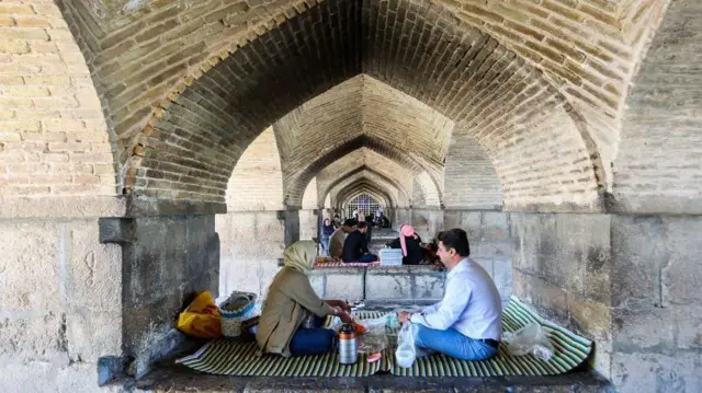 इस्फहान का एक पुल