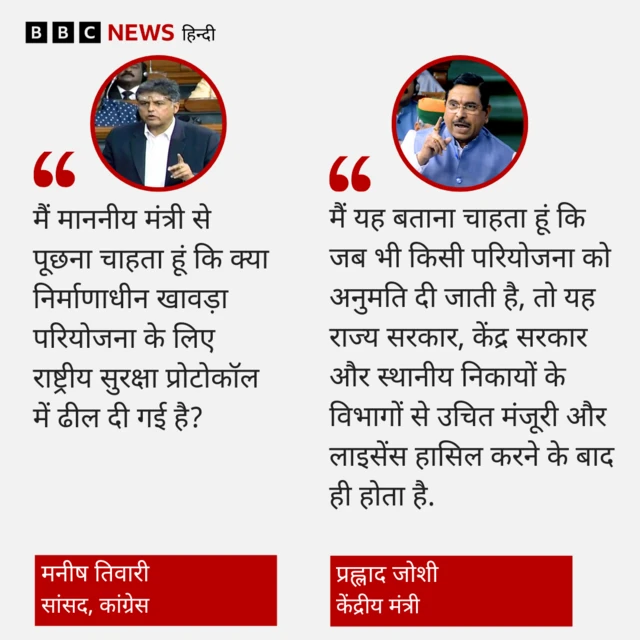 खावड़ा परियोजना पर संसद में बहस 