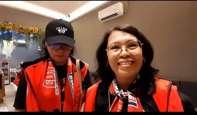 Indah Tobing mengaku sebagai mantan relawan Bobby dalam Pilkada Medan pada 2020. Kini, dia beralih mendukung Edy.