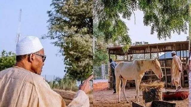 Aworan aarẹ Buhari