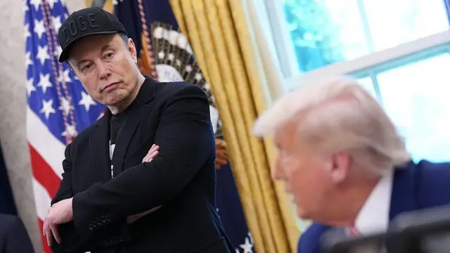 guerra civil entre Trump y Musk