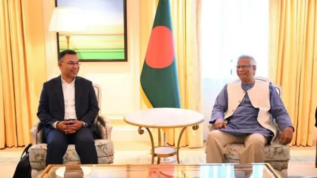 লন্ডনে তারেক রহমান ও অধ্যাপক মুহাম্মদ ইউনূস