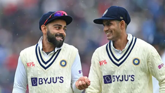 विराट कोहली और शुभमन गिल की तस्वीर