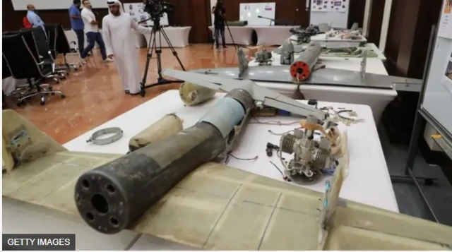 Burburka diyaarad Yemen laga soo duqeeyay oo taalla caasimadda Imaaraatka Carabta ee Abu Dhabi sanadkii 2022