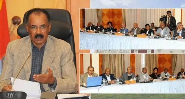 ናይ ቀደም ኣኼባ ካቢነ ሚኒስተራት፡ ፕረዚደንት ኢሳይያስ መብርሂ እናሀበ