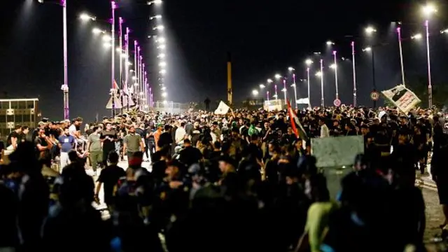 تظاهرات در بغداد