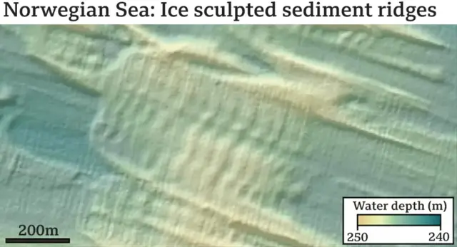 Норвегия деңизи: муздан пайда болгон тунма породалардын кыркалары