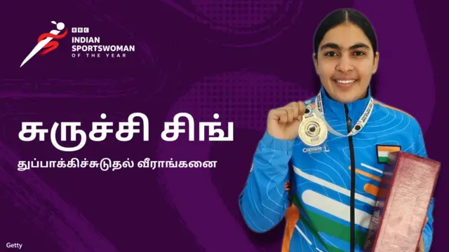 பிபிசி இந்திய விளையாட்டு வீராங்கனை விருதுக்கு பரிந்துரைக்கப்பட்ட 5 வீராங்கனைகள், BBC ISWOTY , சுருச்சி சிங்