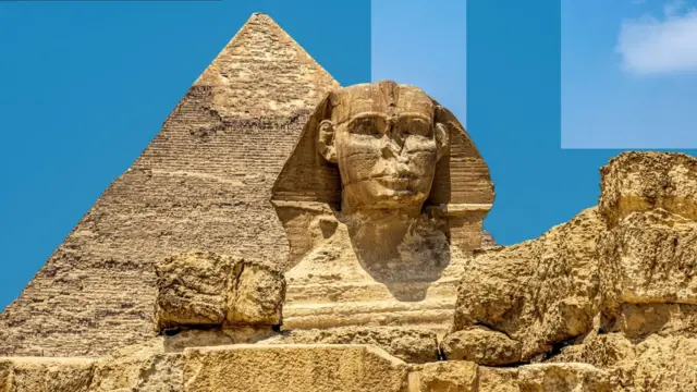Piramide i Sfinga u egipatskoj Gizi