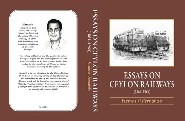 හේමසිරි ප්රනාන්දු ශ්රී ලංකාවේ දුම්රිය ඉතිහාසය පිළිබඳ පොත් තුනක් රචනා කර තිබේ