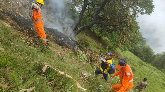 हेलीकॉप्टर हादसा 