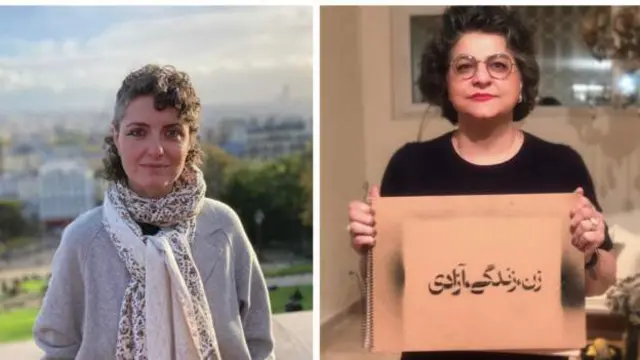 مینا اکبری و خزر معصومی