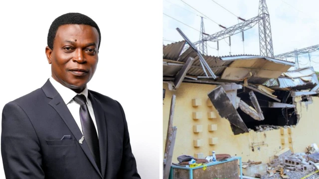 Collage picture of Gridco DG and Power infrastructure