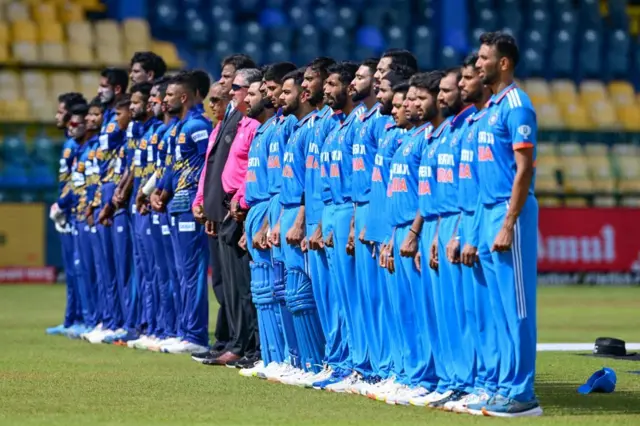 శ్రీలంక, భారత జట్లు