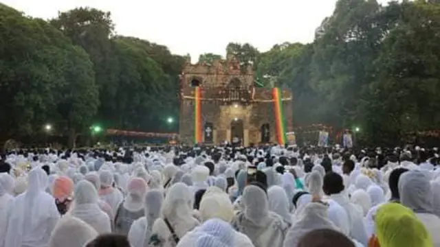 የጥምቀት በዓል በጎንደር 