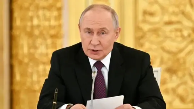 Perezida w'Uburusiya Vladimir Putin