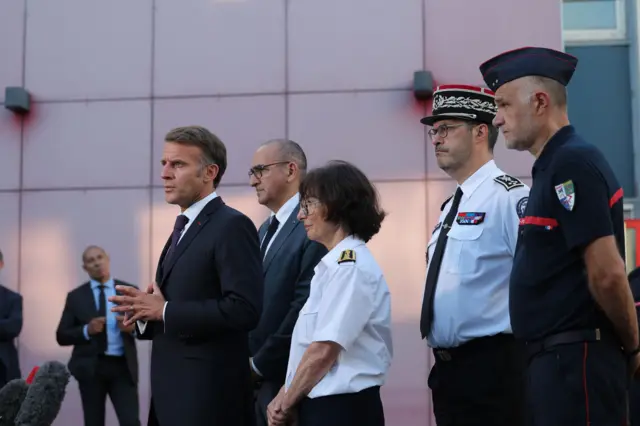 Президент Франции Эмманюэль Макрон
