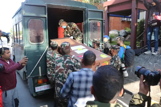 नेपाली विद्यार्थीको शव 