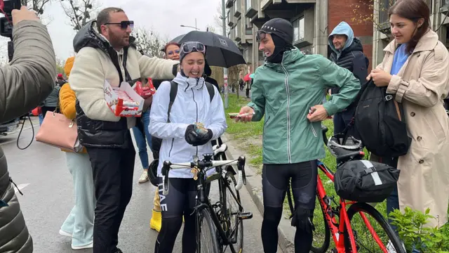 biciklisti, studenti, studenti biciklisti