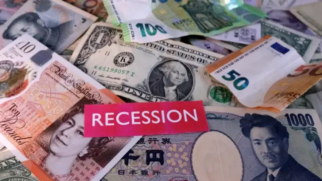 आर्थिक मन्दीको साङ्केतिक तस्बिर