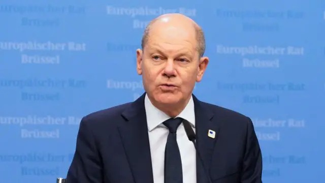 जर्मनी के चांसलर ओलाफ़ शॉल्त्स