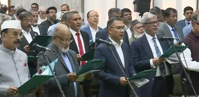 বিএনপি'র সংসদ সদস্যদের শপথ