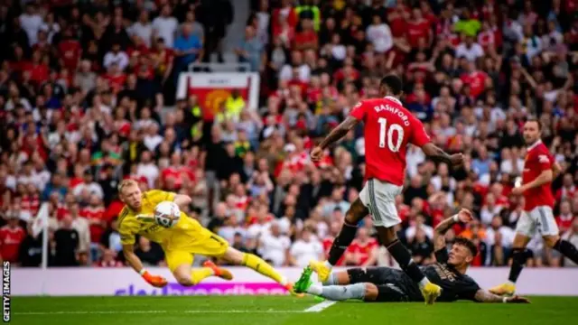 Rashford ne ya ci kwallo biyu a wasan da United ta buga da Arsenal