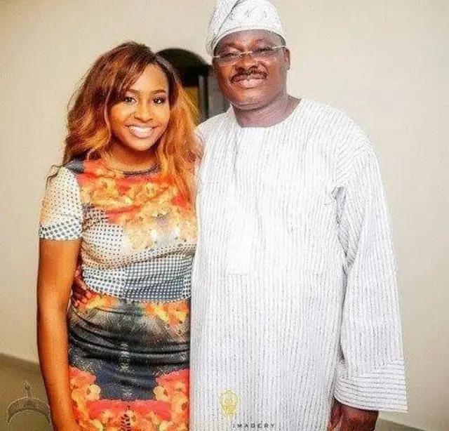 Gómìnà àná ìpínlẹ̀ Oyo, Abiola Abimobi àti ọmọbìnrin rẹ̀, Abisola 