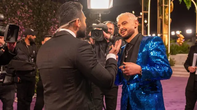 رامز جلال خلال مشاركته في دورة هذا العام من 