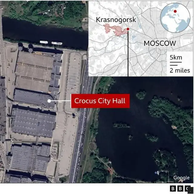 Peta Balai Kota Crocus