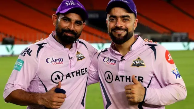 મોહમ્મદ શમી અને રાશિદ ખાન