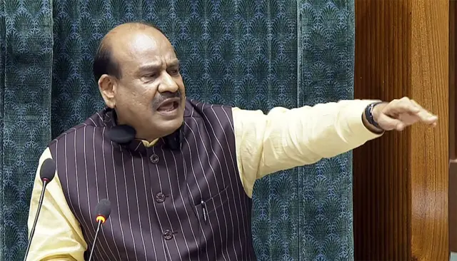 लोकसभा स्पीकर ओम बिरला 