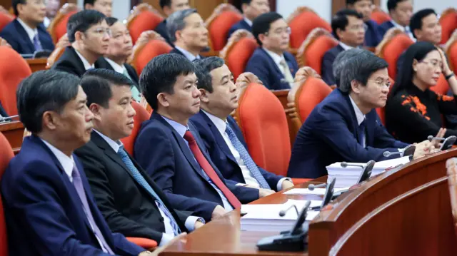 Đại biểu tham dự Hội nghị Trung ương 6 khóa XIII
