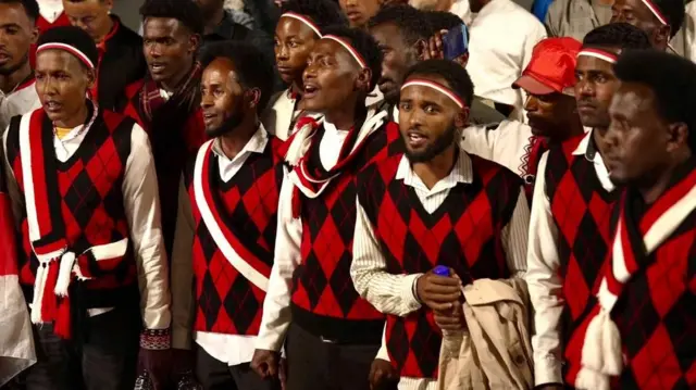 Dargaggeessa jala bultii Irreecha Hora Finfinnee bara 2025 daandiitti bahe.