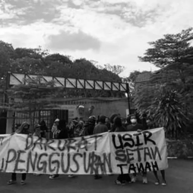 Demo, sukahaji, bandung