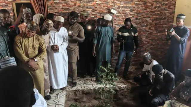 Lasiko ti wọn gbẹ saaree tan ninu yara igbalejo Imaamu agba Ilorin 